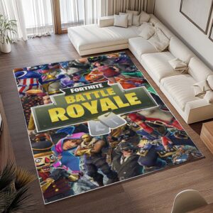 Alternative view of Fortnite Battle Royale Alle Charaktere 02 Teppich - TOK