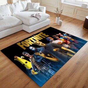 Alternative view of Fortnite Kapitel 2 Battle Royale Midas Peely Teppich - TOK