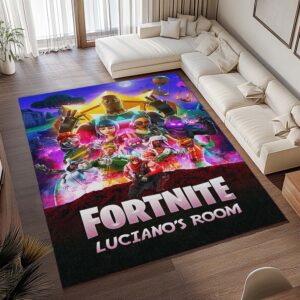 Alternative view of Fortnite Benutzerdefinierter Spielraum FN05 Teppich - TOK