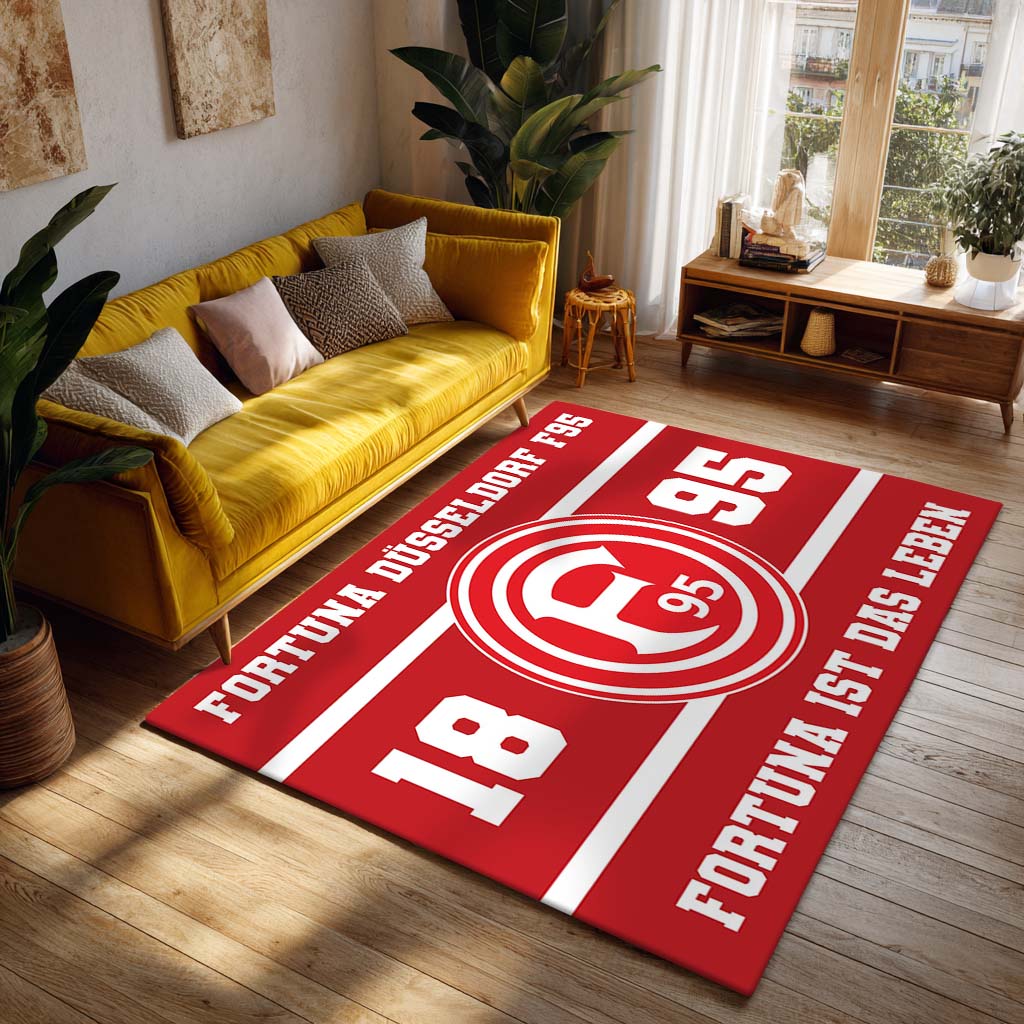 Fortuna Düsseldorf - F95 Teppich 04 - Teppich für Fans – Bild 2