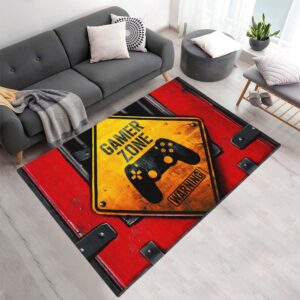 Game Zone – Warnung 2 Teppich - TOK