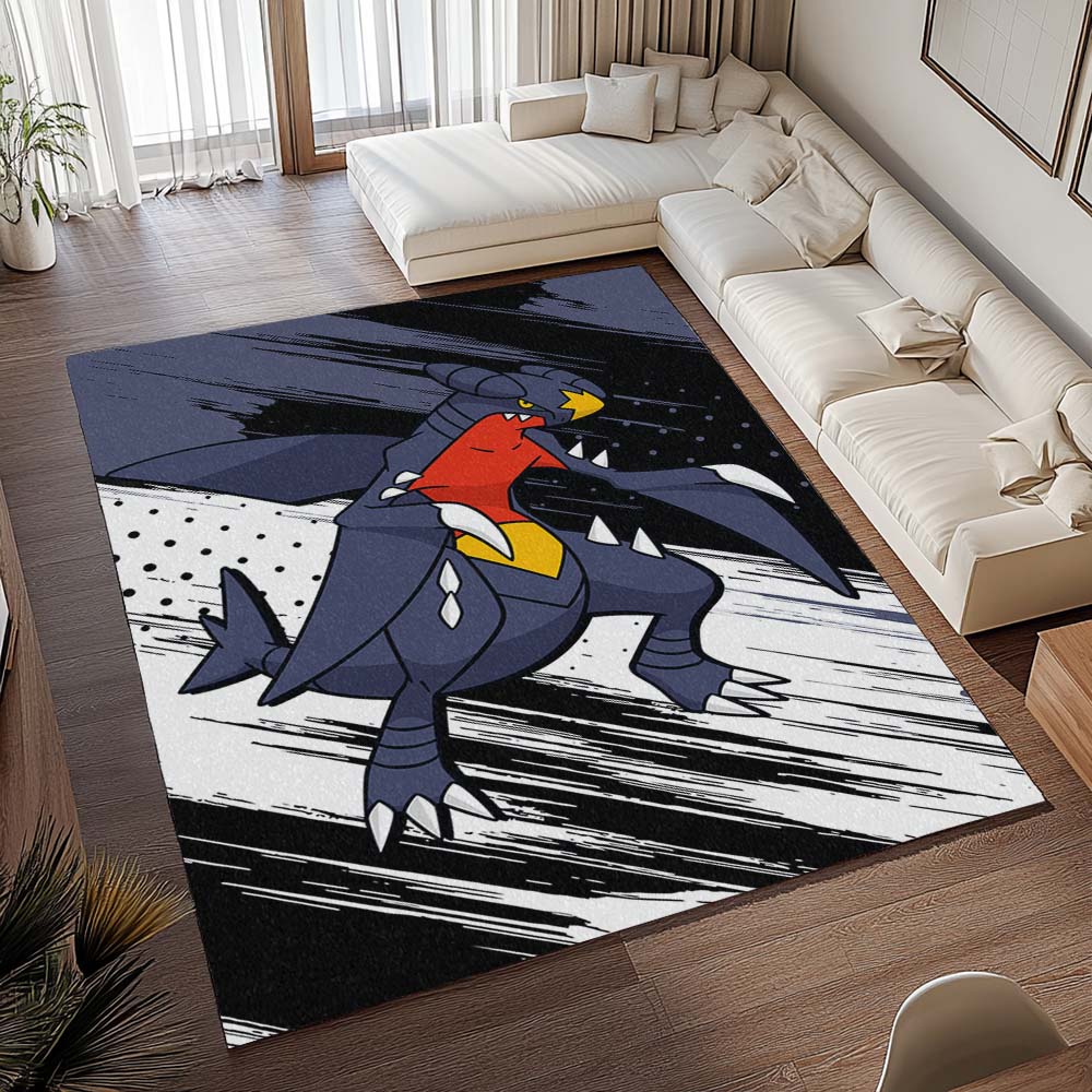 Knakrack Pokémon - Garchomp Pokemon Teppich - TOK – Bild 2