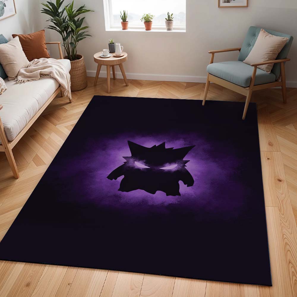 Gengar Pokémon - Gengar Pokemon 3 Teppich - TOK
