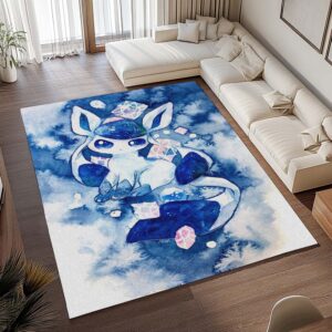 Alternative view of Glaziola Pokémon  - Glaceon Pokemon 5 Teppich - TOK