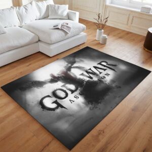 Alternative view of God of War Ragnarök Kratos Geist von Sparta Teppich - TOK