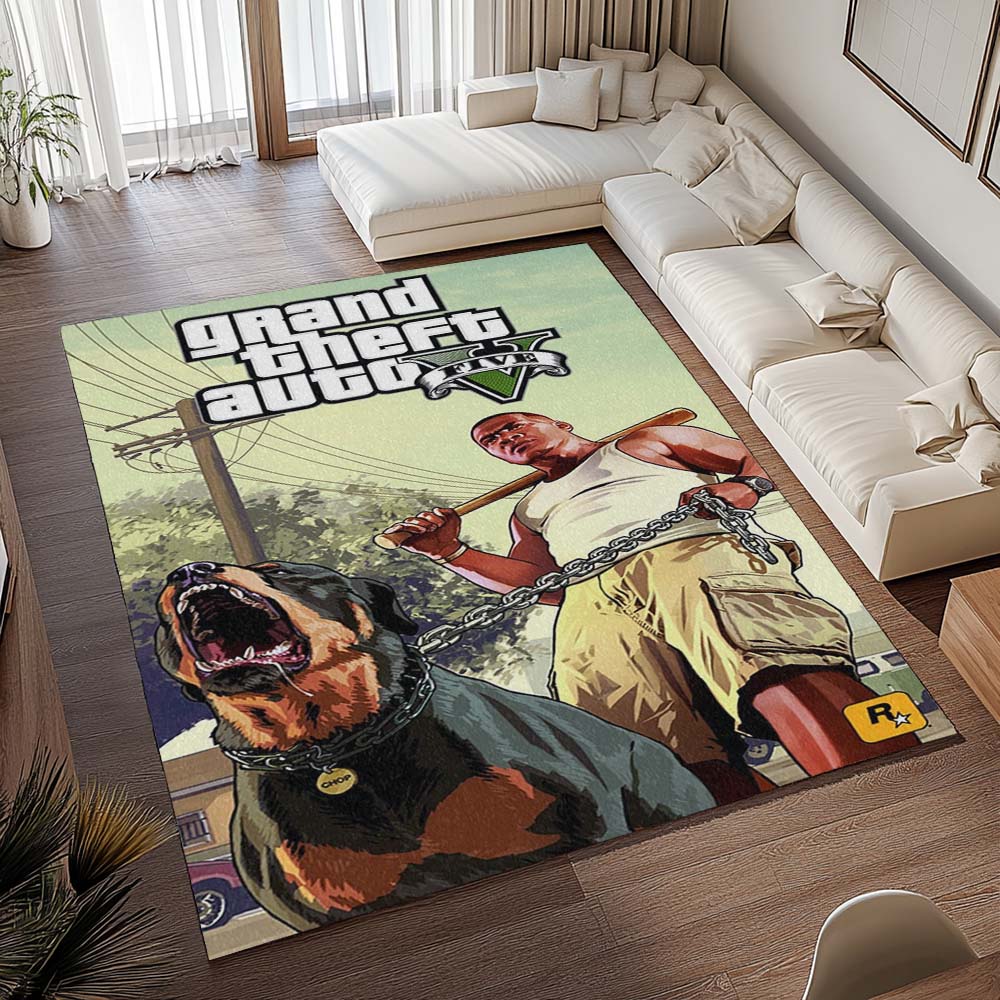 Grand Theft Auto GTA 5 Carl Johnson 2 Teppich - TOK – Bild 2