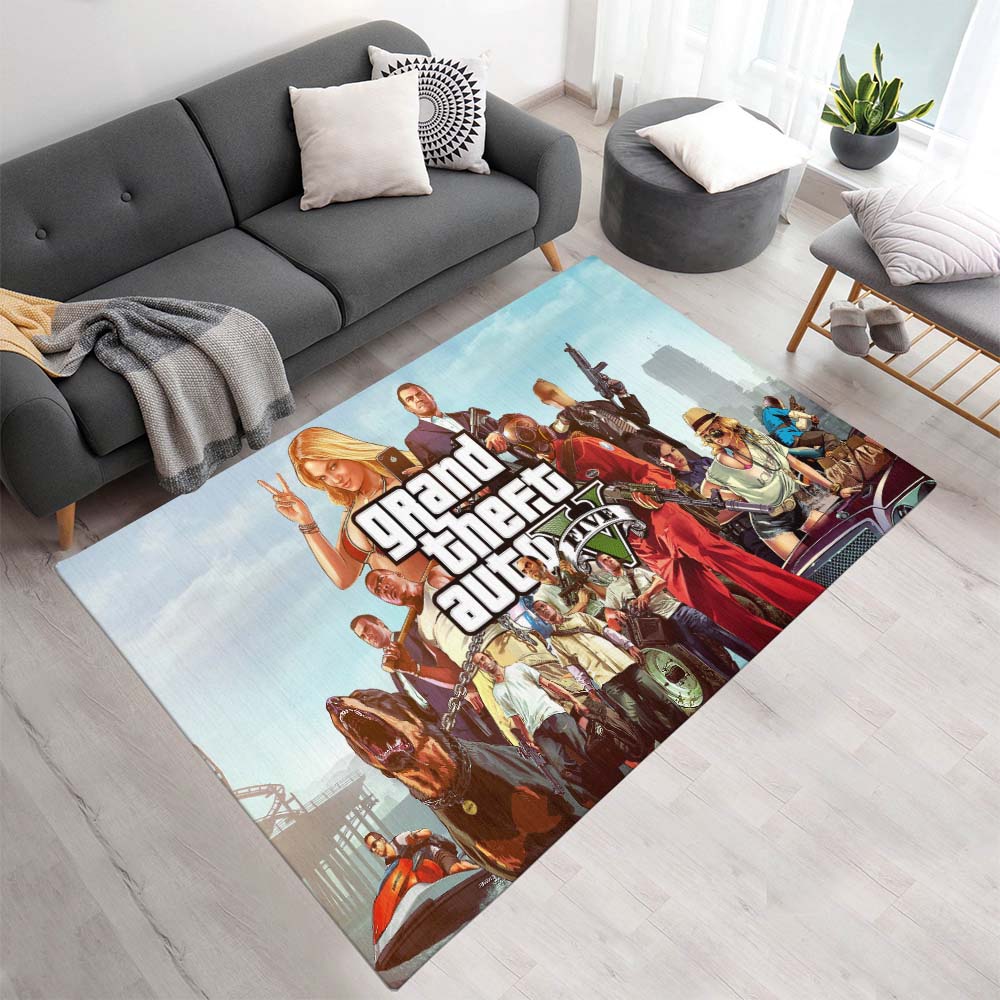 Grand Theft Auto GTA 5 Charaktere Teppich - TOK