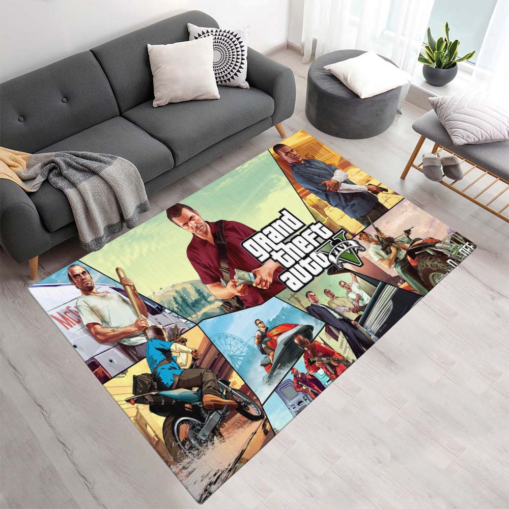 Grand Theft Auto V GTA 5 Alle Charaktere Teppich - TOK