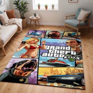 Grand Theft Auto V GTA 5 Trevor Philips und Charaktere Teppich - TOK