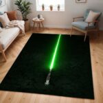 Grünes Lichtschwert Star Wars Teppich – TOK