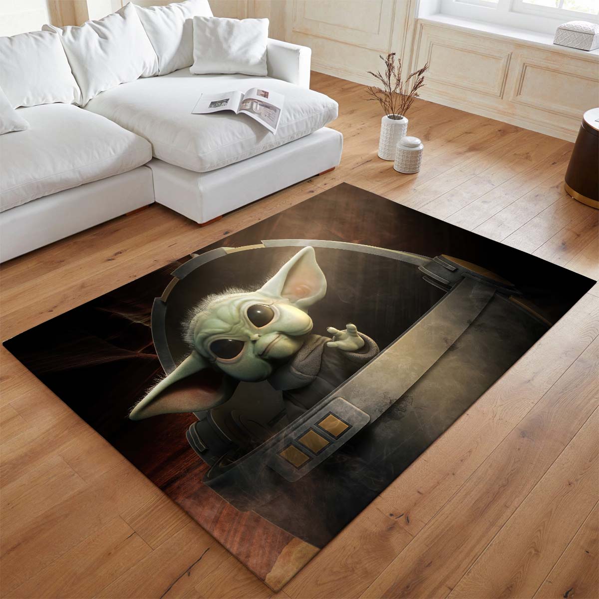 Grogu Star Wars Baby Yoda Der Mandalorianer Teppich - TOK – Bild 2