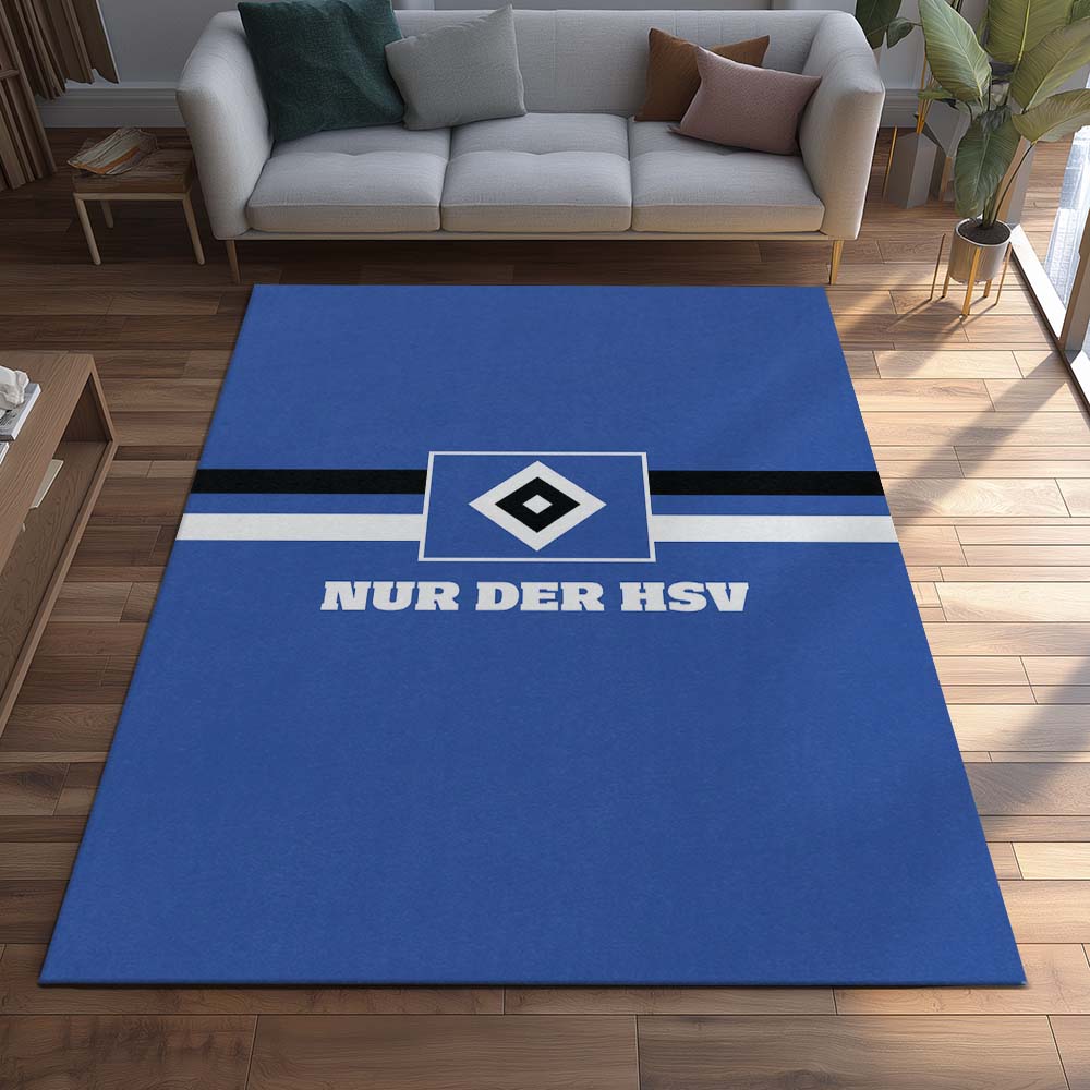 Hamburger SV - HSV Teppich 19 - Teppich für Fans