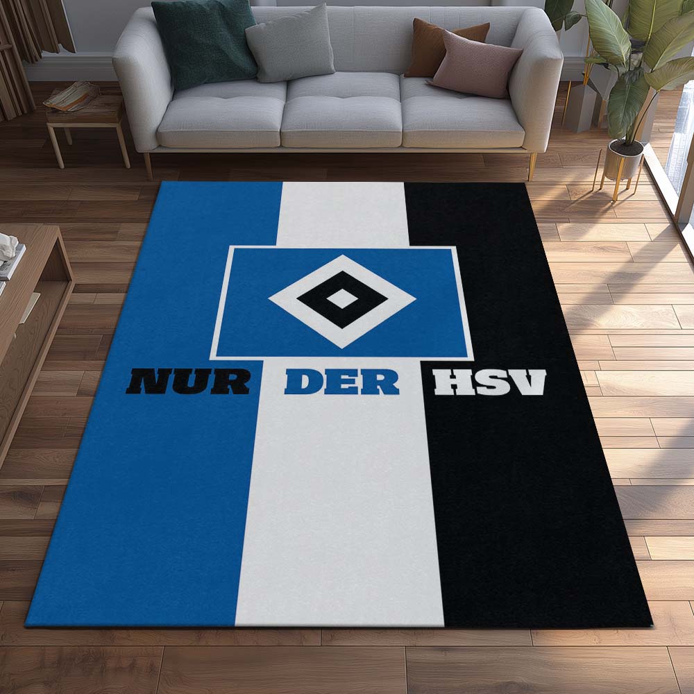 Hamburger SV - HSV Teppich 15 - Teppich für Fans