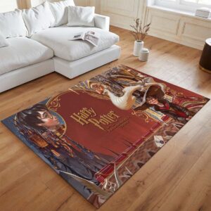 Alternative view of Harry Potter Charaktere 3 Teppich - TOK