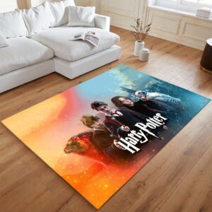 Alternative view of Harry Potter Charaktere Harry Hermine Ron Teppich - TOK