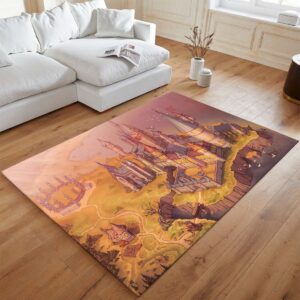 Alternative view of Harry Potter Schule von Hogwarts 4 Teppich - TOK