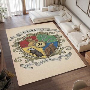 Alternative view of Harry Potter Schule von Hogwarts 8 Teppich - TOK