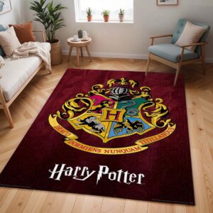 Harry Potter Schule von Hogwarts Logo Teppich - TOK