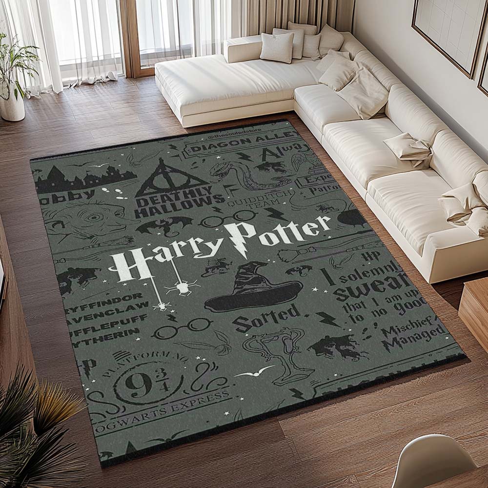 Harry Potter Symbole Heiligtümer des Todes Sortiert Always Teppich - TOK – Bild 2