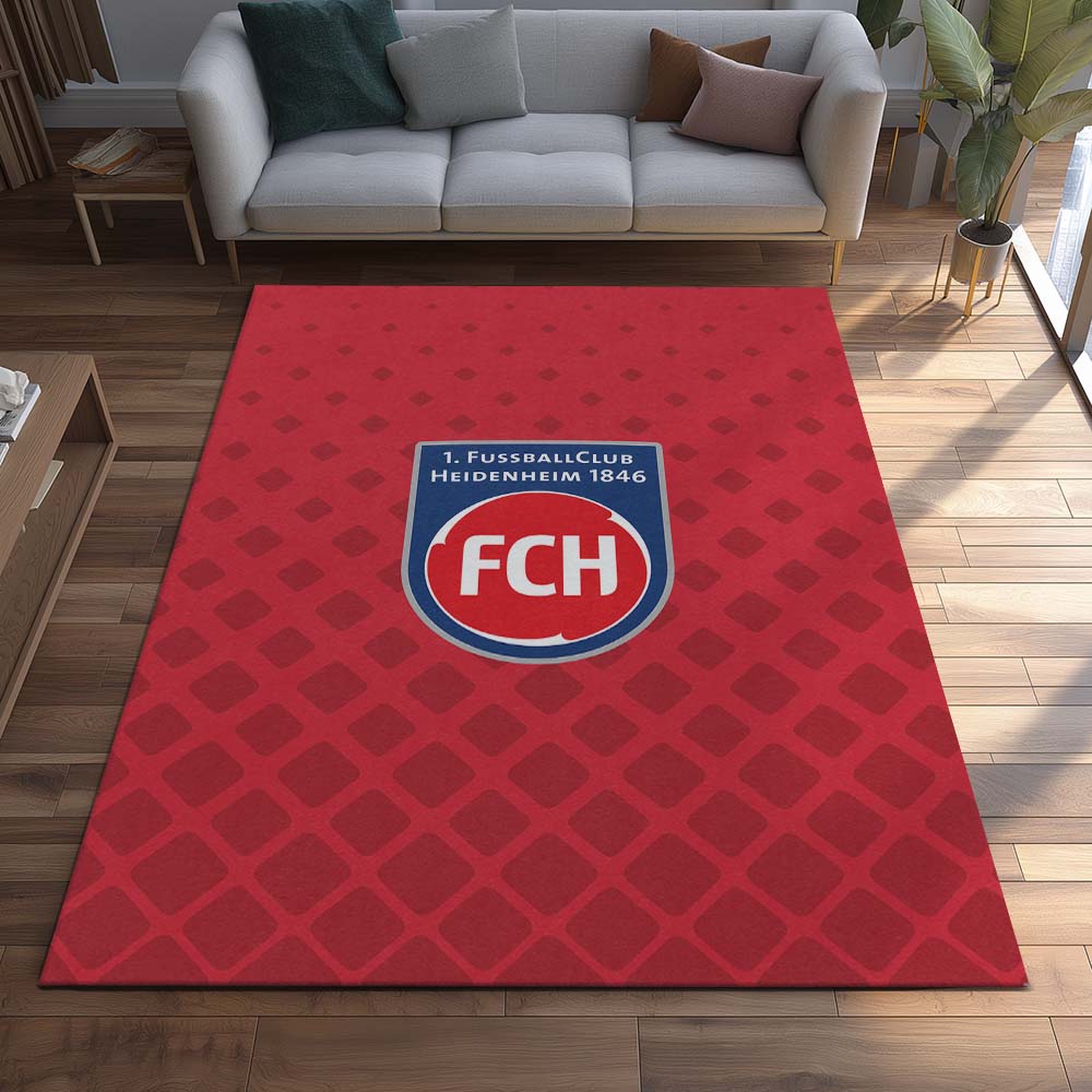 1. FC Heidenheim - FCH Teppich 21 - Teppich für Fans