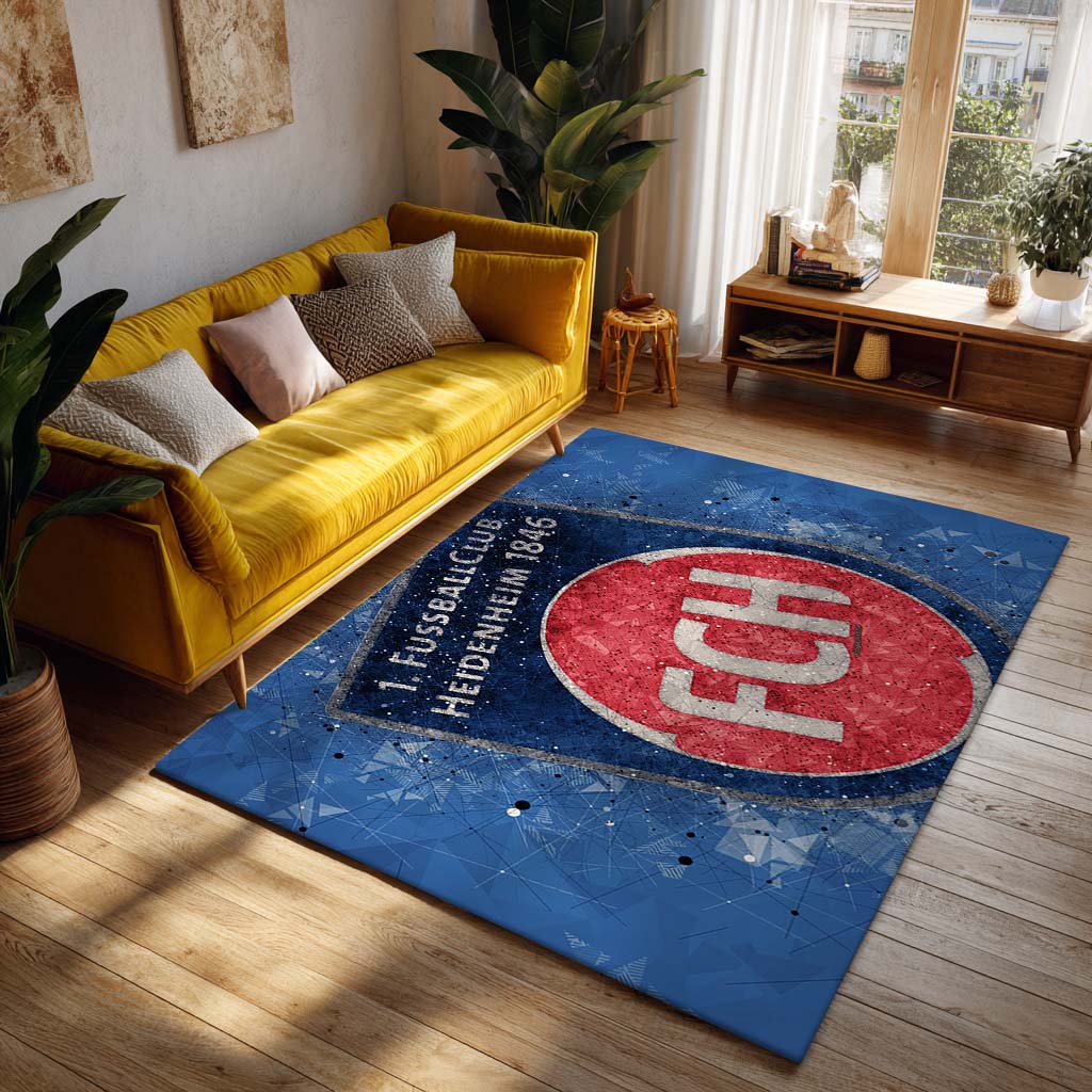 1. FC Heidenheim - FCH Teppich 04 - Teppich für Fans – Bild 2