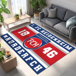 1. FC Heidenheim - FCH Teppich 03 - Teppich für Fans