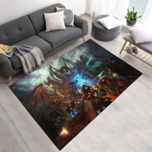 Helden aus World of Warcraft Teppich - TOK