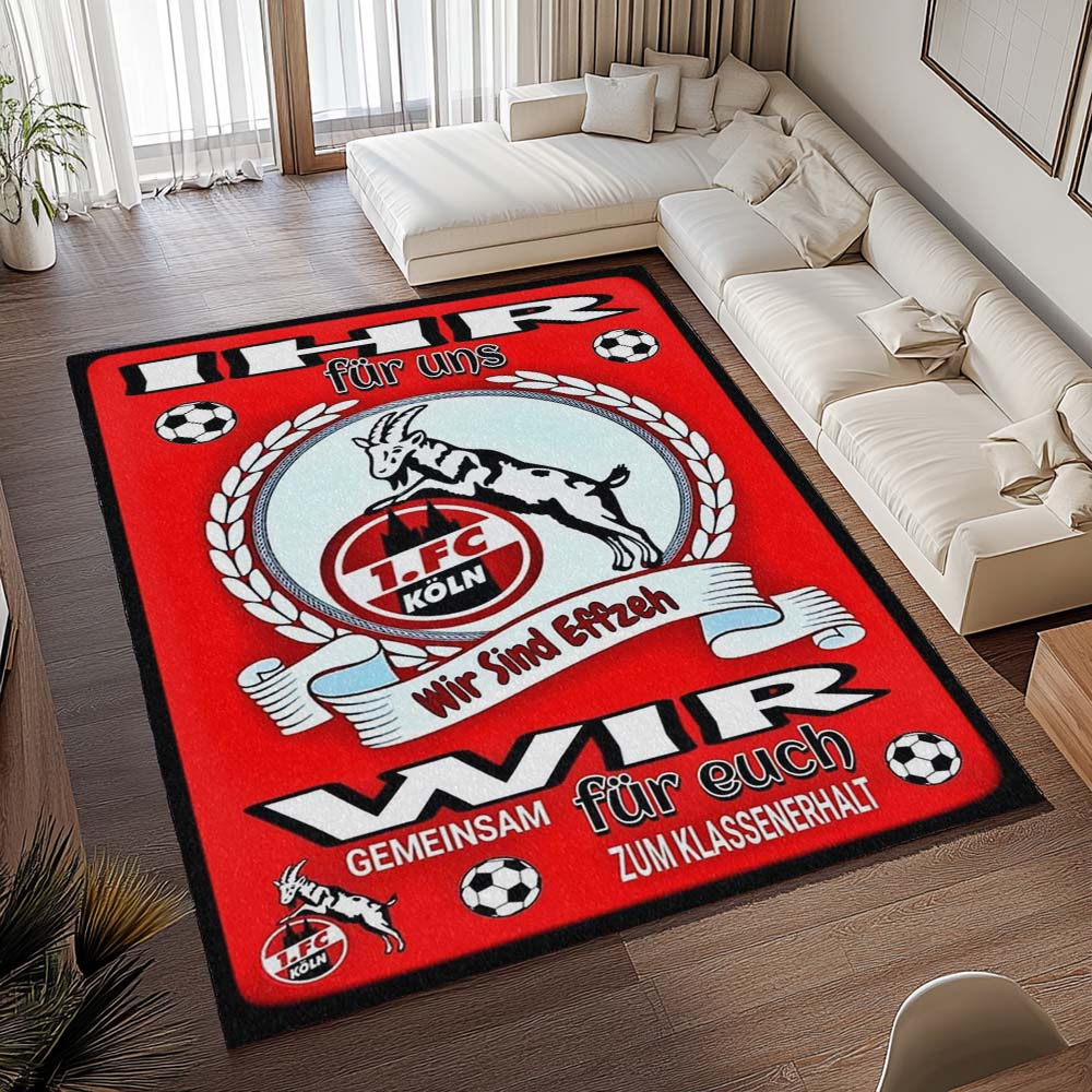 1. FC Köln - Effzeh Teppich 25 - Teppich für Fans – Bild 2