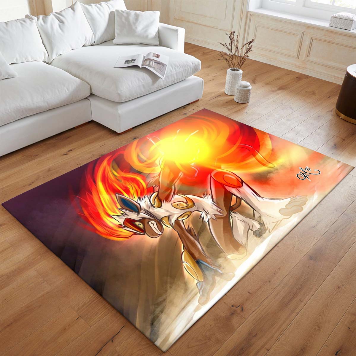 Panferno Pokémon - Infernape Pokemon 2 Teppich - TOK – Bild 2