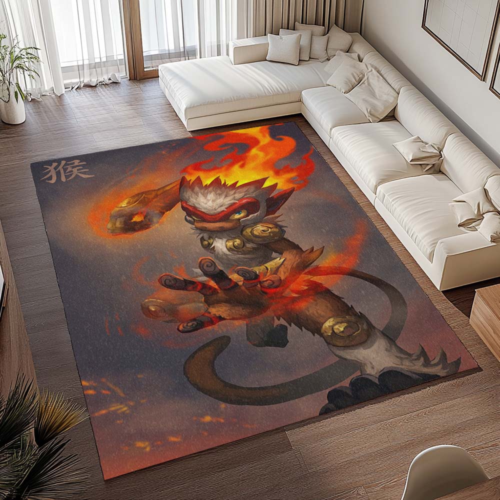 Panferno Pokémon - Infernape Pokemon 3 Teppich - TOK – Bild 2
