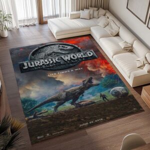 Alternative view of Jurassic Park 1 Teppich - TOK