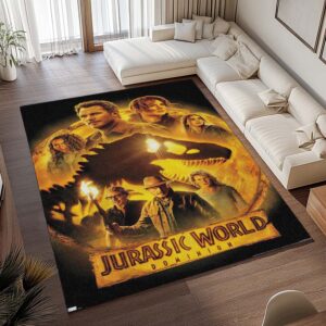 Alternative view of Jurassic Park 3 Teppich - TOK