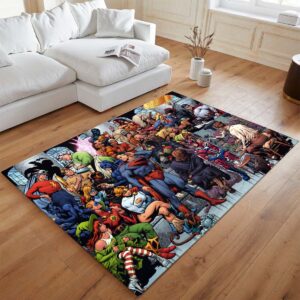 Alternative view of Justice League Alle Charaktere 03 Teppich - TOK