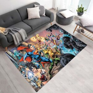 Justice League Alle Charaktere 11 Teppich - TOK