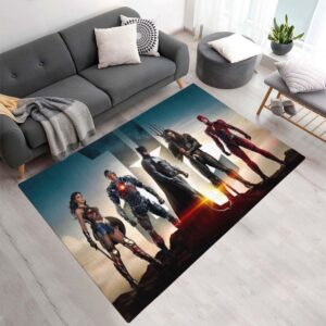 Justice League Alle Charaktere 20 Teppich - TOK
