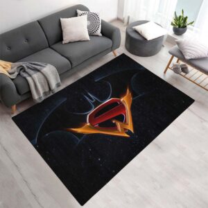 Justice League Alle Logos Teppich - TOK