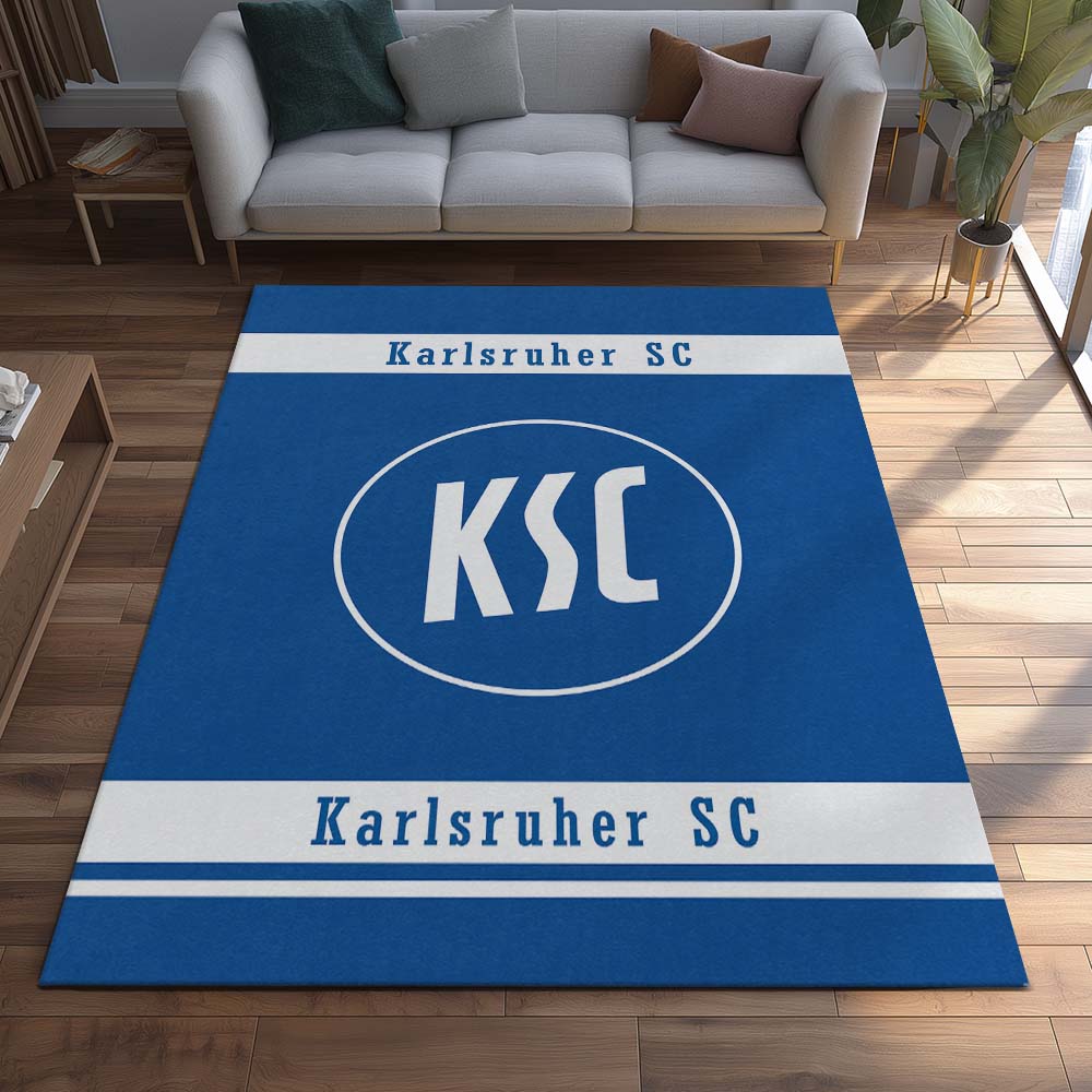 Karlsruher SC - KSC Teppich 11 - Teppich für Fans