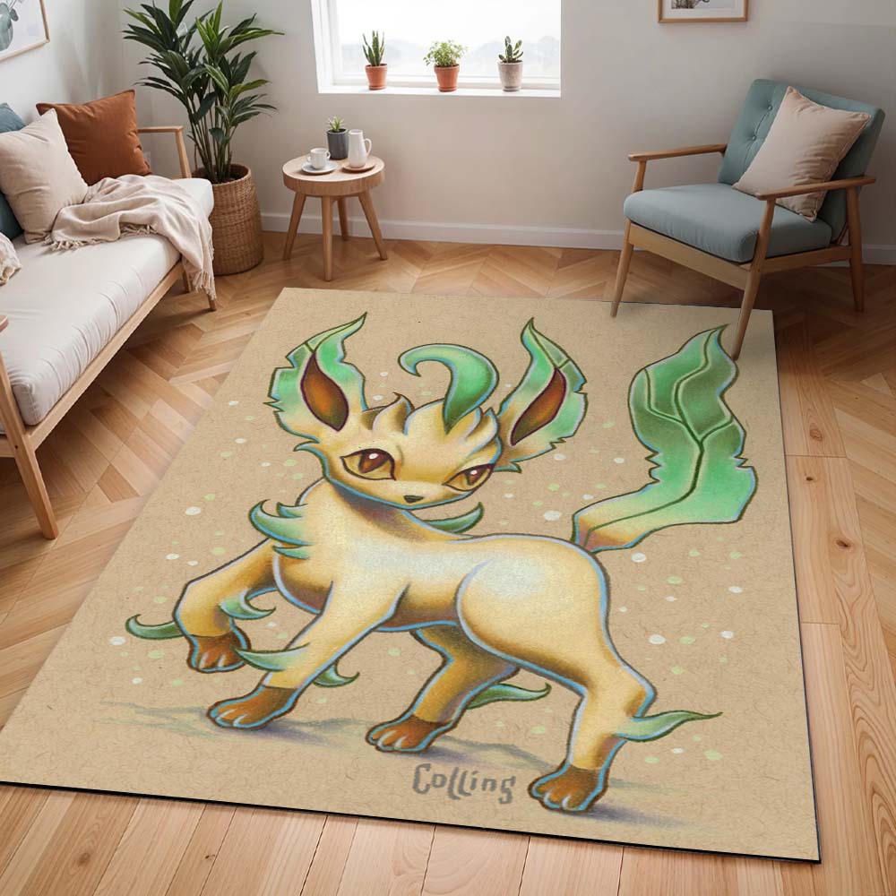 Folipurba Pokémon - Leafeon Pokemon 6 Teppich - TOK