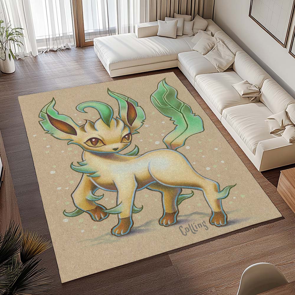 Folipurba Pokémon - Leafeon Pokemon 6 Teppich - TOK – Bild 2