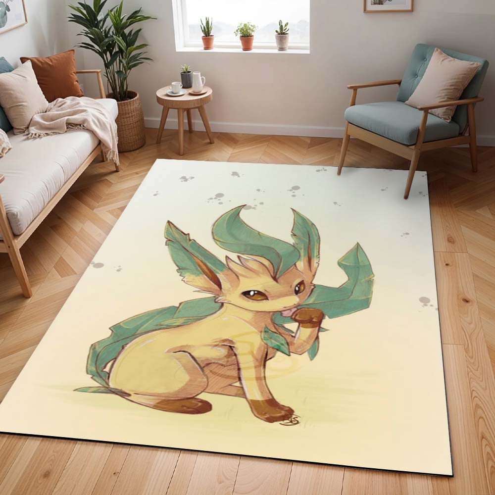 Folipurba Pokémon - Leafeon Pokemon 7 Teppich - TOK