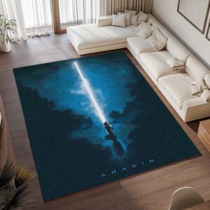 Alternative view of Lichtschwerter Anakin Star Wars Teppich - TOK