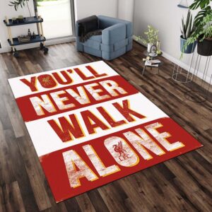 Liverpool FC You Never Walk Alone 14 Teppich