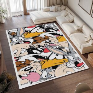 Alternative view of Looney Tunes – Alle Charaktere 01 Teppich - TOK