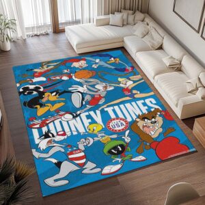 Alternative view of Looney Tunes – Alle Charaktere 02 Teppich - TOK