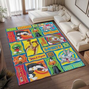 Alternative view of Looney Tunes – Alle Charaktere 07 Teppich - TOK
