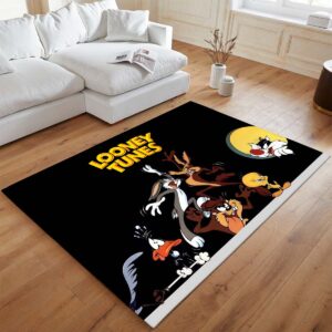 Alternative view of Looney Tunes – Alle Charaktere 13 Teppich - TOK