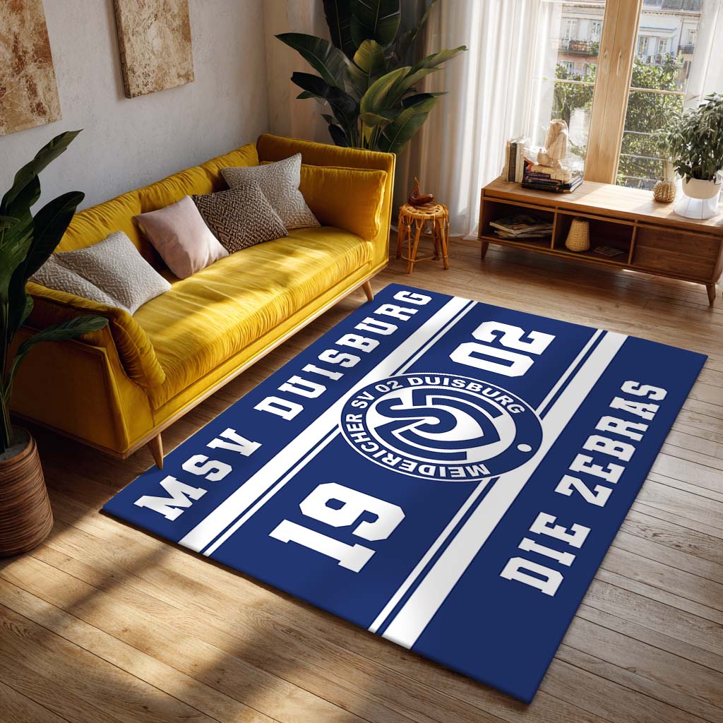 MSV Duisburg - MSV Teppich 09 - Teppich für Fans – Bild 2