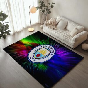 Manchester City Fußballclub 17 Teppich