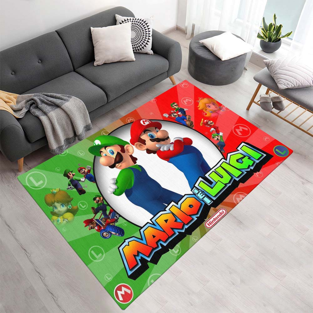 Mario und Luigi – Super Mario 1 Teppich - TOK