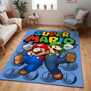 Mario und Luigi – Super Mario 2 Teppich - TOK